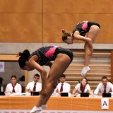 Asli Samuel (TC Haut-Léman) avec Jade Steffen de Genève